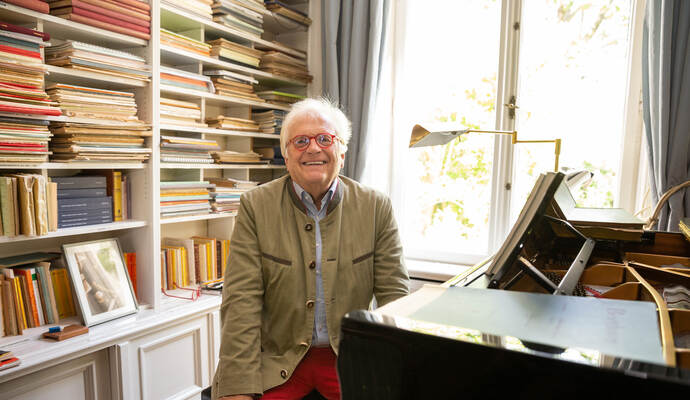 75. Geburtstag des Pianisten Justus Frantz