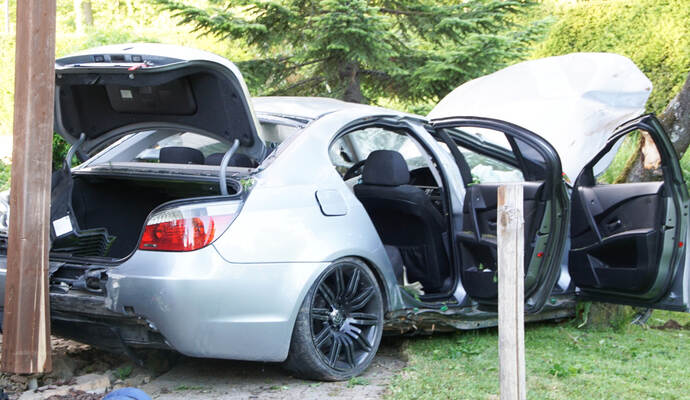 Der Fahrer flüchtete nach dem Unfall, stellte sich jedoch am Freitag der Polizei.