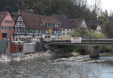 Im Juli soll die nächste Bauphase an der Herrenwaagbrücke in Mühlacker beginnen.