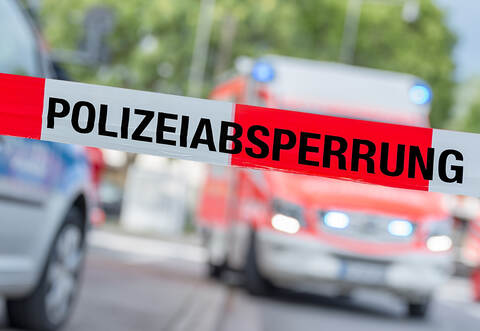 Die betroffene Straße musste kurzzeitig gesperrt werden.