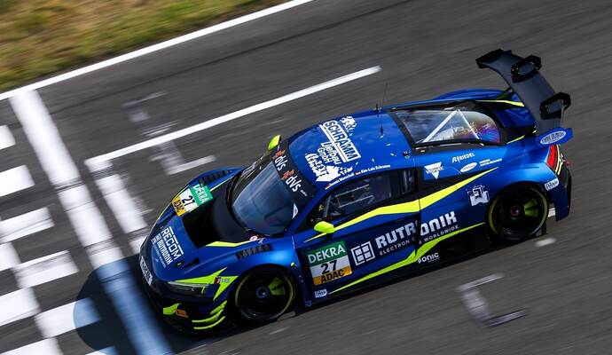 Rutronik Racing aus Remchingen wird auch beim ADAC GT Masters in Zandvoort wieder Vollgas geben.