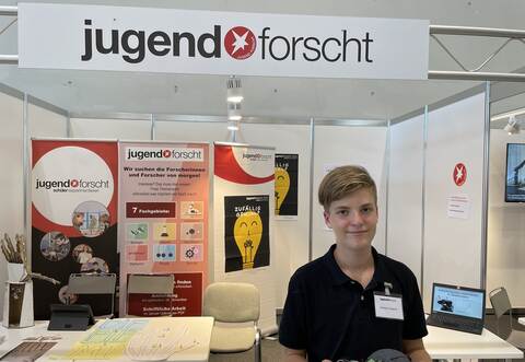 Sebastian Steppuhn auf der Fachmesse REHAB.