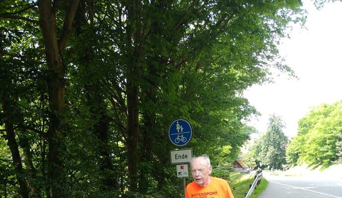 Läuft für sein Leben gern: Peter Didio aus Schellbronn.