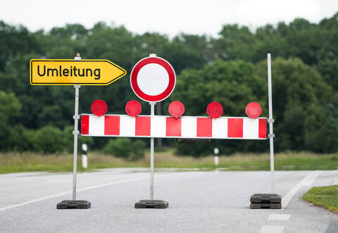 Die Bundesstraße 463 zwischen Ortsausgang Bad Liebenzell und Unterreichenbach wird voraussichtlich bis Mitte August gesperrt sein.