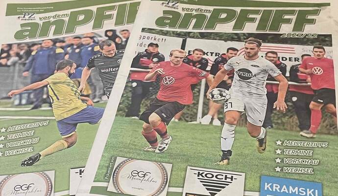 Für das Sonderheft "Vor dem Anpfiff" benötigt die PZ wieder die Unterstützung der Fußballvereine. Für das Sonderheft "Vor dem Anpfiff" benötigt die PZ wieder die Unterstützung der Fußballvereine.