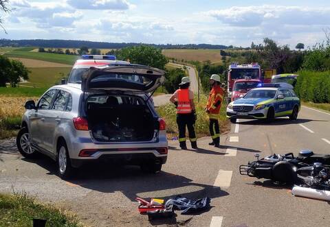 Die Strecke war zur Unfallaufnahme zeitweise komplett gesperrt.
