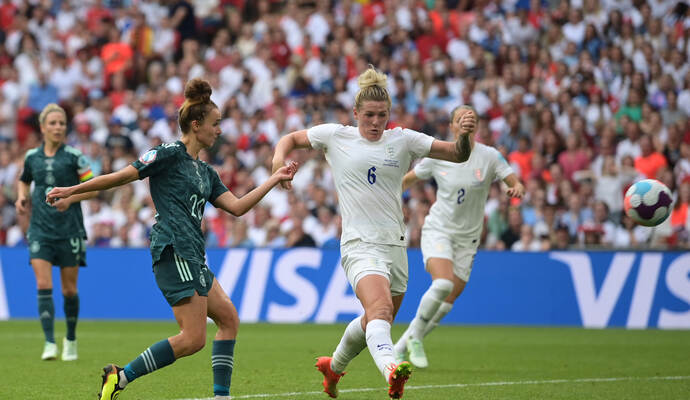 Finale Frauen-Fußball-EM 2022: England - Deutschland