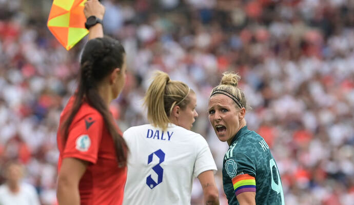 Finale Frauen-Fußball-EM 2022: England - Deutschland