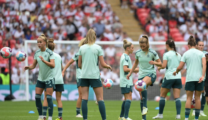 Finale Frauen-Fußball-EM 2022: England - Deutschland