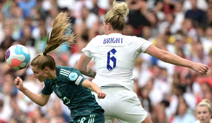 Finale Frauen-Fußball-EM 2022: England - Deutschland