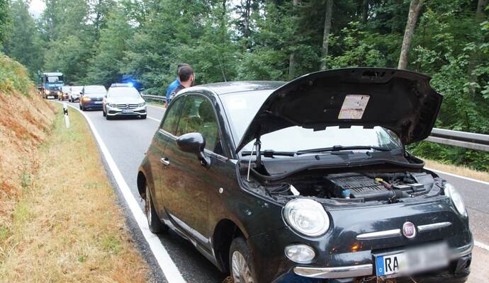 10.000 Euro Schaden sind bei dem Unfall entstanden.