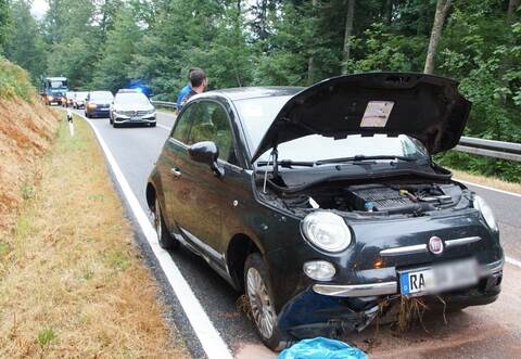 10.000 Euro Schaden sind bei dem Unfall entstanden.