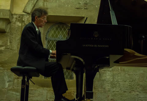 Bernd Glemser begeistert in Maulbronn.