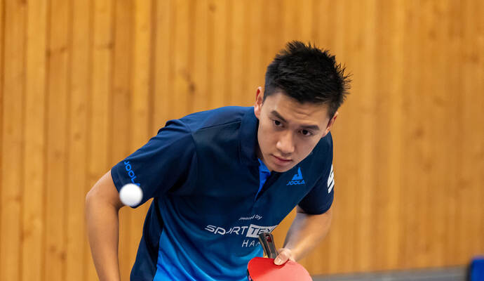 Zeigte gegen Sportbund Stuttgart II sein ganzes Können: Kleinsteinbach/Singens Kapitän Remy Pham. Foto: Ralf Becker (PZ-Archiv)
