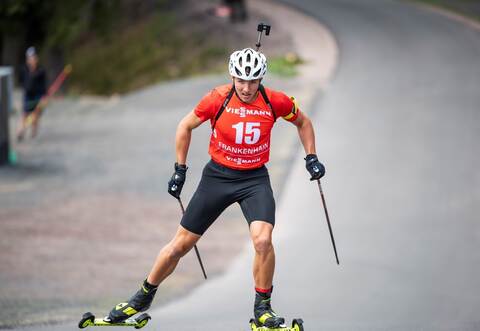 War auf den Rollern stark unterwegs: Tim Nechwatal.