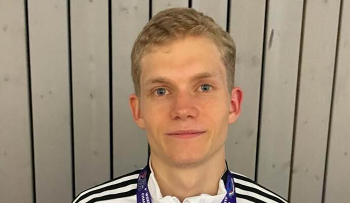Freut sich über Platz drei beim Weltcup: André Henschel.