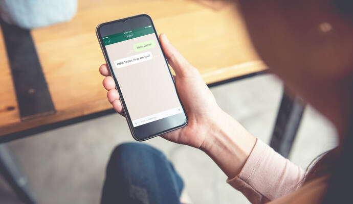 WhatsApp-Betrüger haben erneut in der Region zugeschlagen. WhatsApp-Betrüger haben erneut in der Region zugeschlagen.