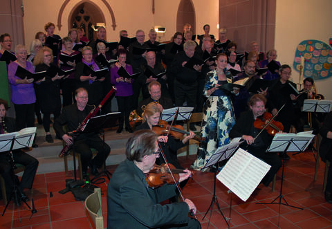 Beim Jubiläumskonzert der Chorgemeinschaft Langenalb erklingt in der Marienkirche unter anderem die „Cäcilienmesse“. Foto: Ferenbach