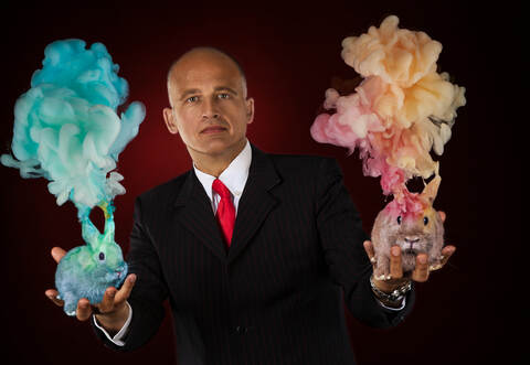 Veranstalter Amani ist Mitglied im Magischen Zirkel und freut sich auf die zwei Shows am Samstag.