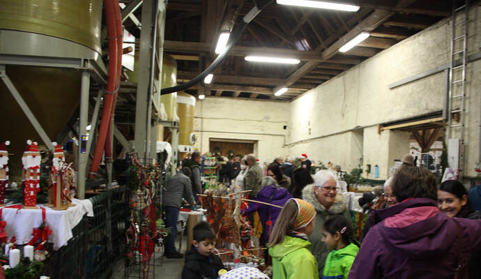 Gut besucht war der Weihnachtsmarkt in Freudenstein.