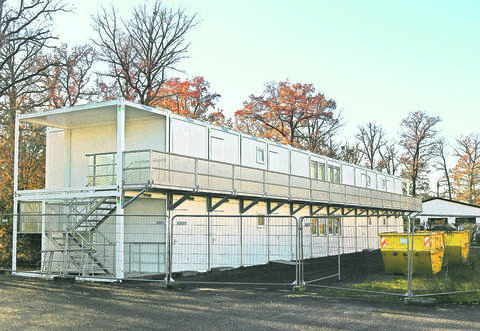 Die gleiche Containeranlage wie die bereits vorhandene soll nun in der Illinger Wilhelmstraße zusätzlich entstehen.