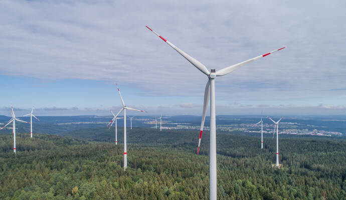 Die Mannheimer Richter hatten die Berufung gegen das Urteil des Verwaltungsgerichts Karlsruhe vom April 2021 abgewiesen. Windpark WEA Straubenhardt