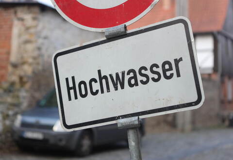 Bode tritt über die Ufer