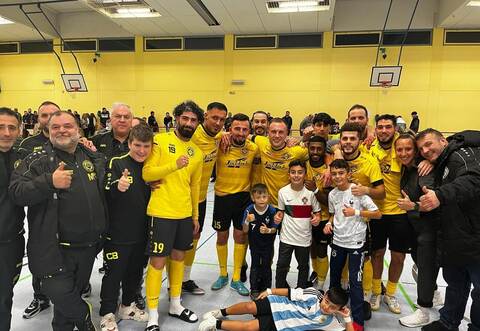 Turniersieger in Calmbach: die Hallenspezialisten der GU-Türkischer SV Pforzheim.