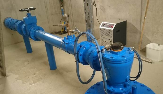 Der Brunnenkopf des Trinkwasserbrunnens III in Mühlacker: Hier wird das Wasser aus dem Untergrund gepumpt. Foto: Stadtwerke Mühlacker