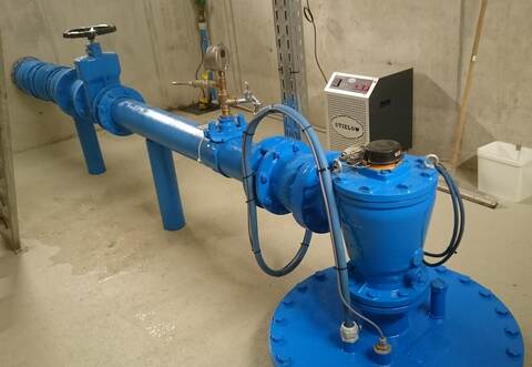 Der Brunnenkopf des Trinkwasserbrunnens III in Mühlacker: Hier wird das Wasser aus dem Untergrund gepumpt. Foto: Stadtwerke Mühlacker