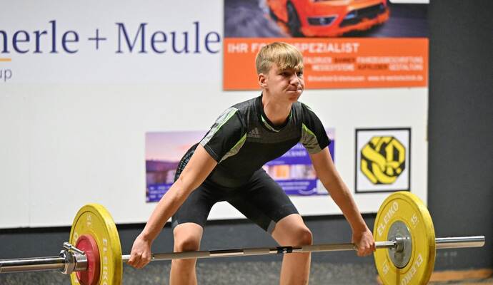 Valentin Beyer vom TV Feldrennach verbuchte beim Landesliga-Wettkampf mehrere Bestleistungen. Archivfoto: Hennrich