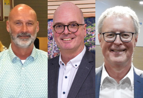 Claus-Dieter Wälder (links) sieht die Diskussion als Weckruf für die Höfener. Höfens Bürgermeister Heiko Stieringer (Mitte) will die Gemüter beruhigen. Und Uwe Rapp (rechts) hofft auf neue Einnahmequellen.