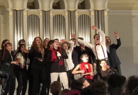 Ein herzerfrischender „Pausenfüller“. Foto: Hannah Tsareva/Seminar Maulbronn