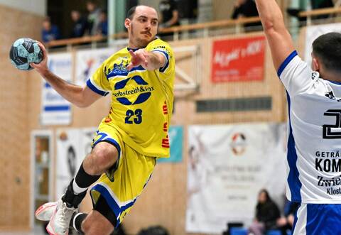 Gegen Bittenfeld soll es hoch hinaus gehen: Felix Kracht peilt mit dem HC Neuenbürg einen Sieg an.