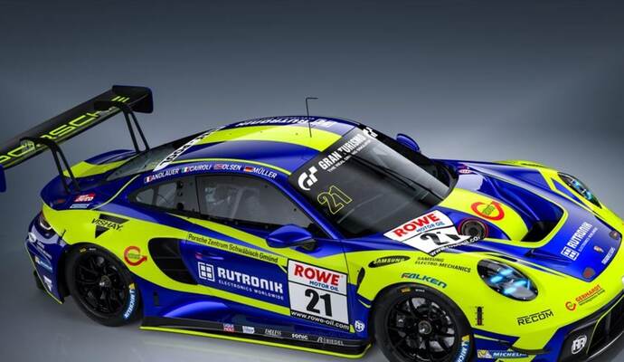 Mit dem Porsche 911 GT3R startet Rutronik Racing in diesem Jahr bei den Rennen auf dem Nürburgring.