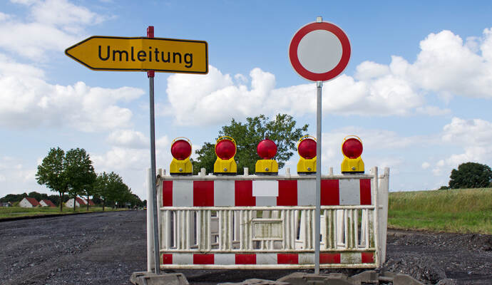 Die Straße zwischen Neuhausen und Schellbronn muss ab dem 2. Mai voll gesperrt werden.