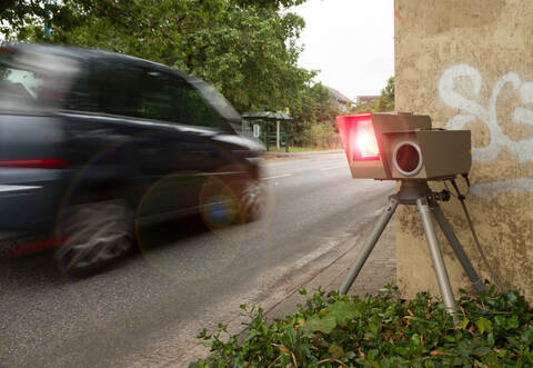 88 von 800 gemessenen Autos waren zu schnell unterwegs.