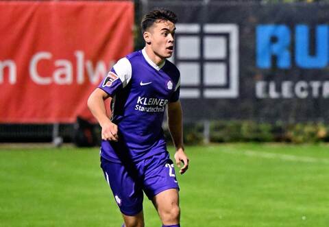 William Heers verlängert beim FC Nöttingen.