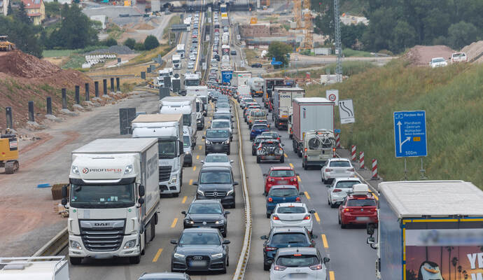 Schau Mal A8 Baustelle
