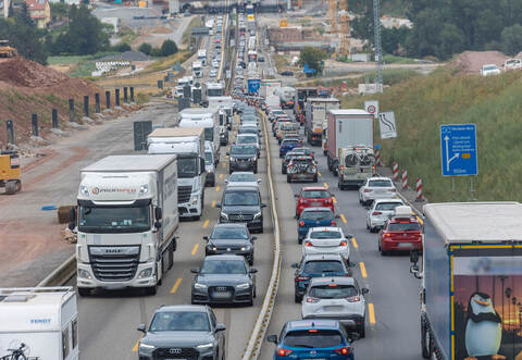 Schau Mal A8 Baustelle