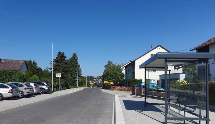 Der Maulbronner Schleifhäusleweg erstrahlt nach der abgeschlossenen Sanierung in neuem Glanz.