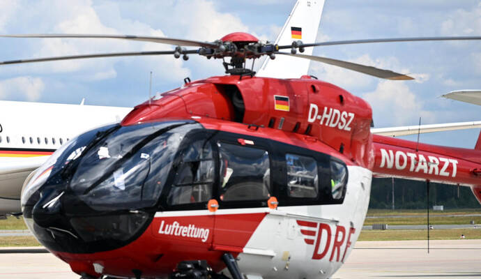 Die Verlegung des Rettungshubschraubers Christoph 41 vom Leonberger Krankenhaus an die BG Unfallklinik in Tübingen fand wenig Gefallen im Enzkreis. DRF-Luftrettung am Airport Nürnberg
