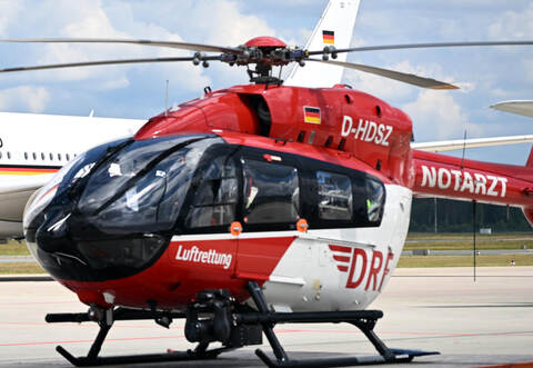 DRF-Luftrettung am Airport Nürnberg
