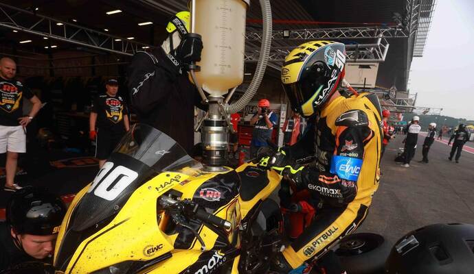 Fim-Ewc-24-h-Spa-2023-Race-Team LRP Poland, Vincon Dominik, Puffe Julian, Bijsterbosch Pepsin, Lewandoski Bartomiej, BMW S 1000 