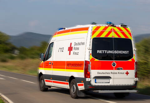In Lienzingen ist einer von acht Rettungswagenstandorten im Enzkreis.