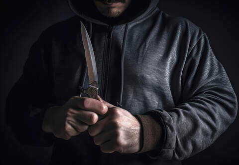 In Calw hat ein Mann eine Tankstelle überfallen. Er war mit einem Messer bewaffnet.