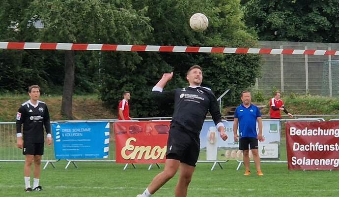 Auch Jeremy Wuhrer konnte die Niederlage des TV Waldrennach gegen Vaihingen/Enz nicht abwenden.