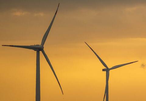 Windräder bei Bremerhaven