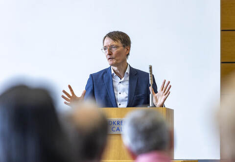 Lauterbach Besuch Campus Calw