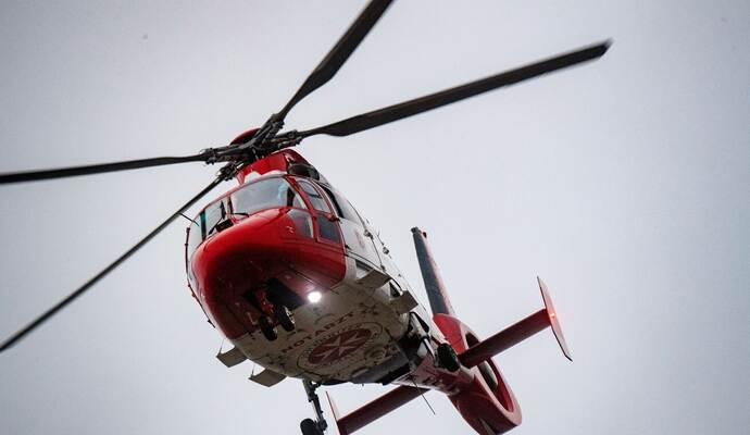 Rettungshubschrauber Rettungshubschrauber